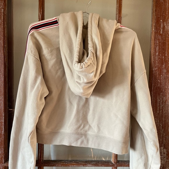 Aritzia TNA “The Iconic Hoodie” Tan Size XXS - Picture 3 of 5